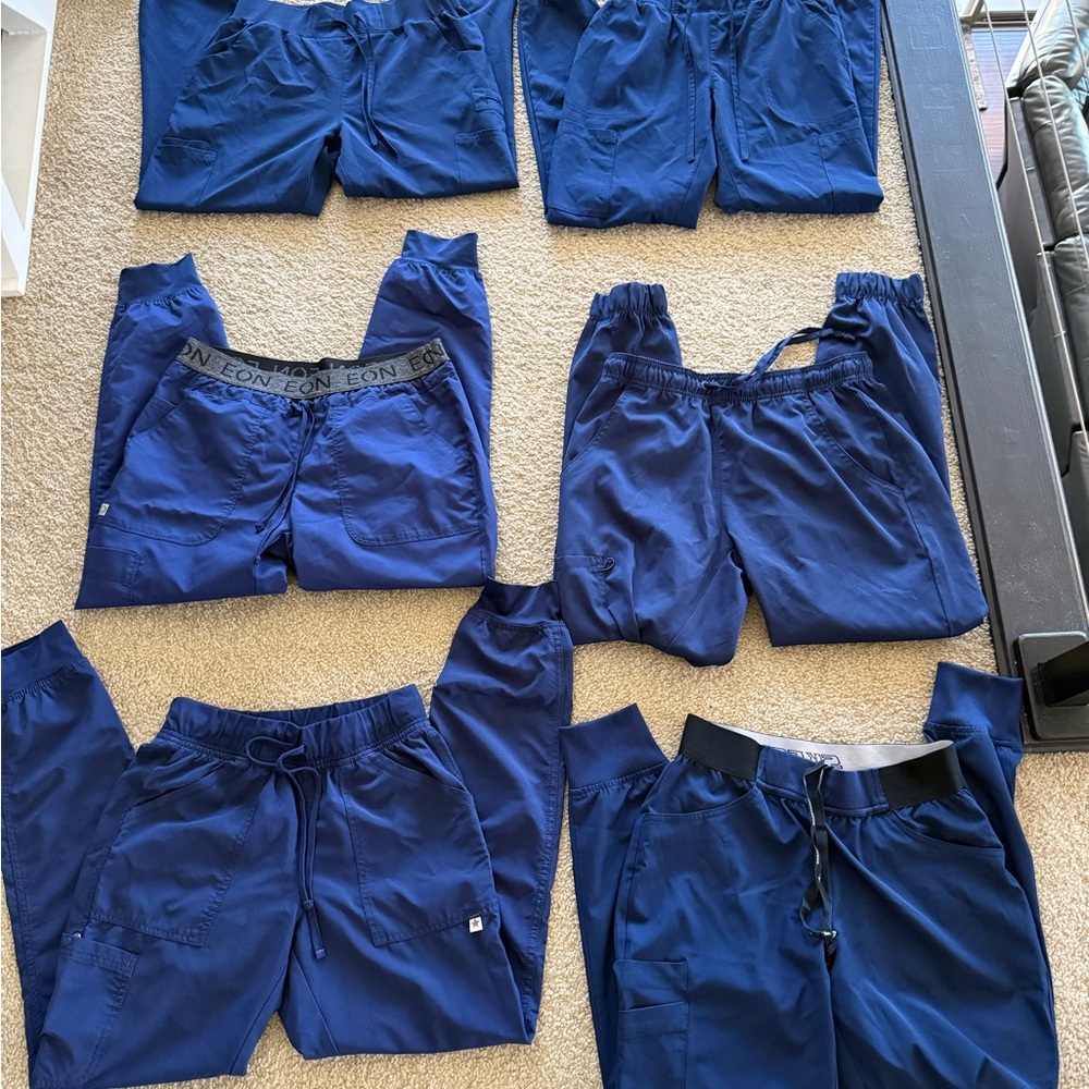 Navy Blue Jogger Scrubs